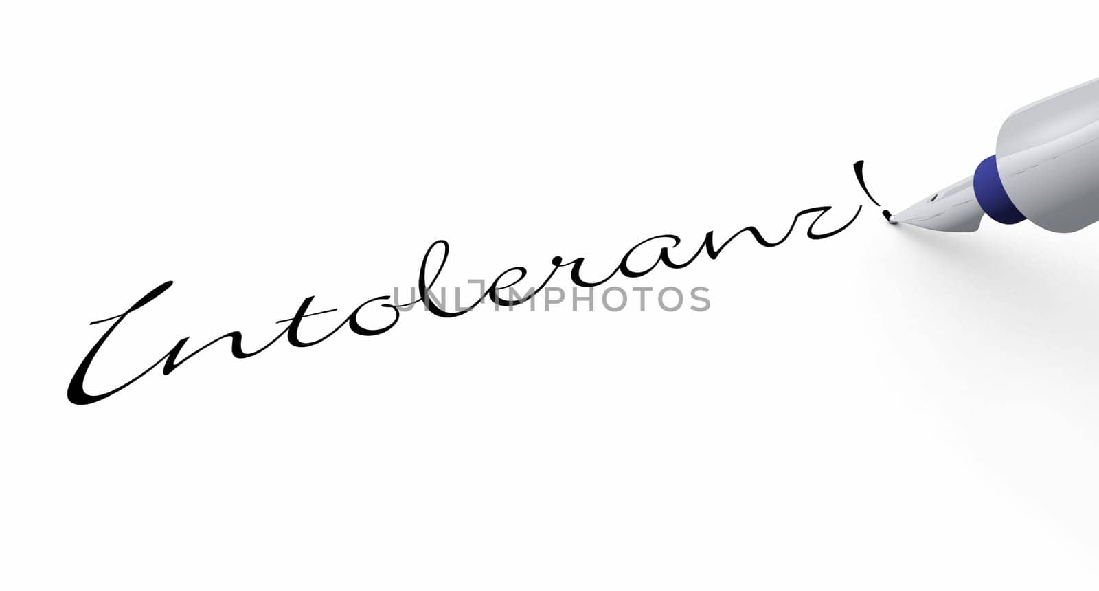 Pen Concept - Intolerance!