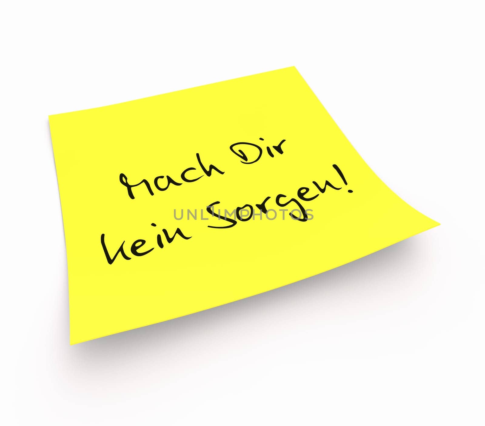 Sticky notes - Don't worry!