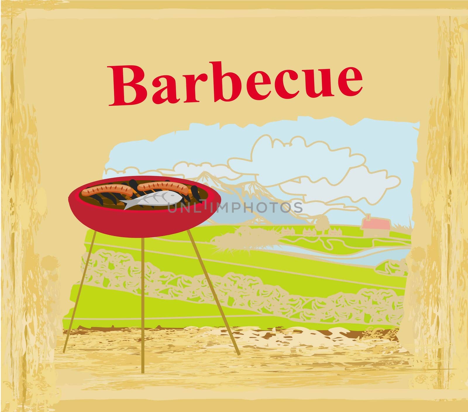 Barbecue Party Invitation