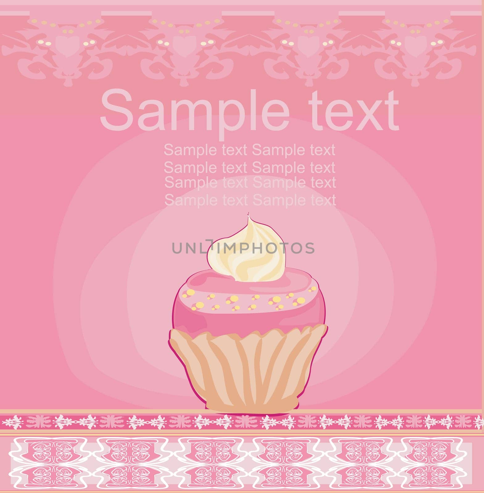 Lovely Cupcake Design