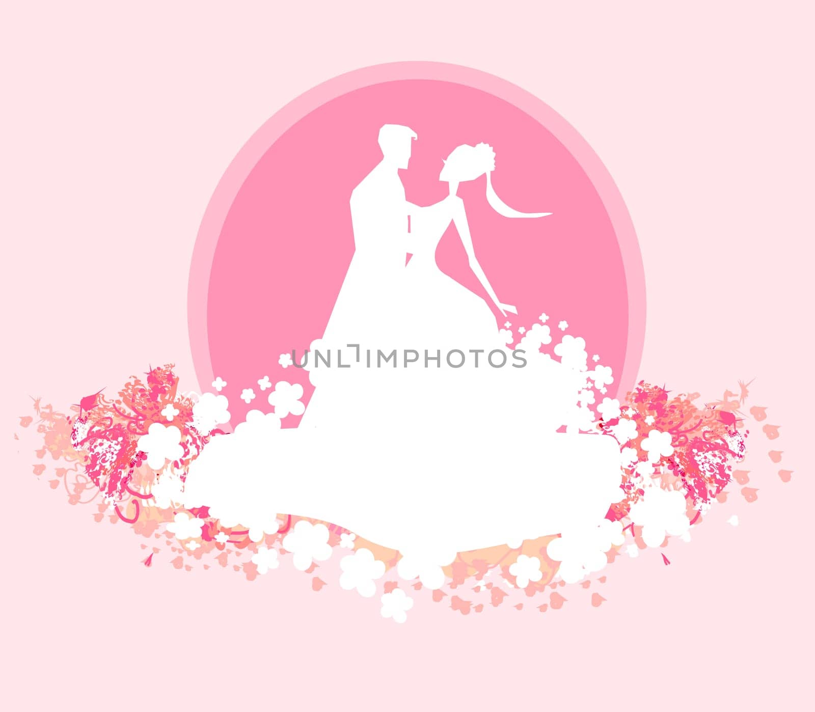 Ballroom dancers - invitation