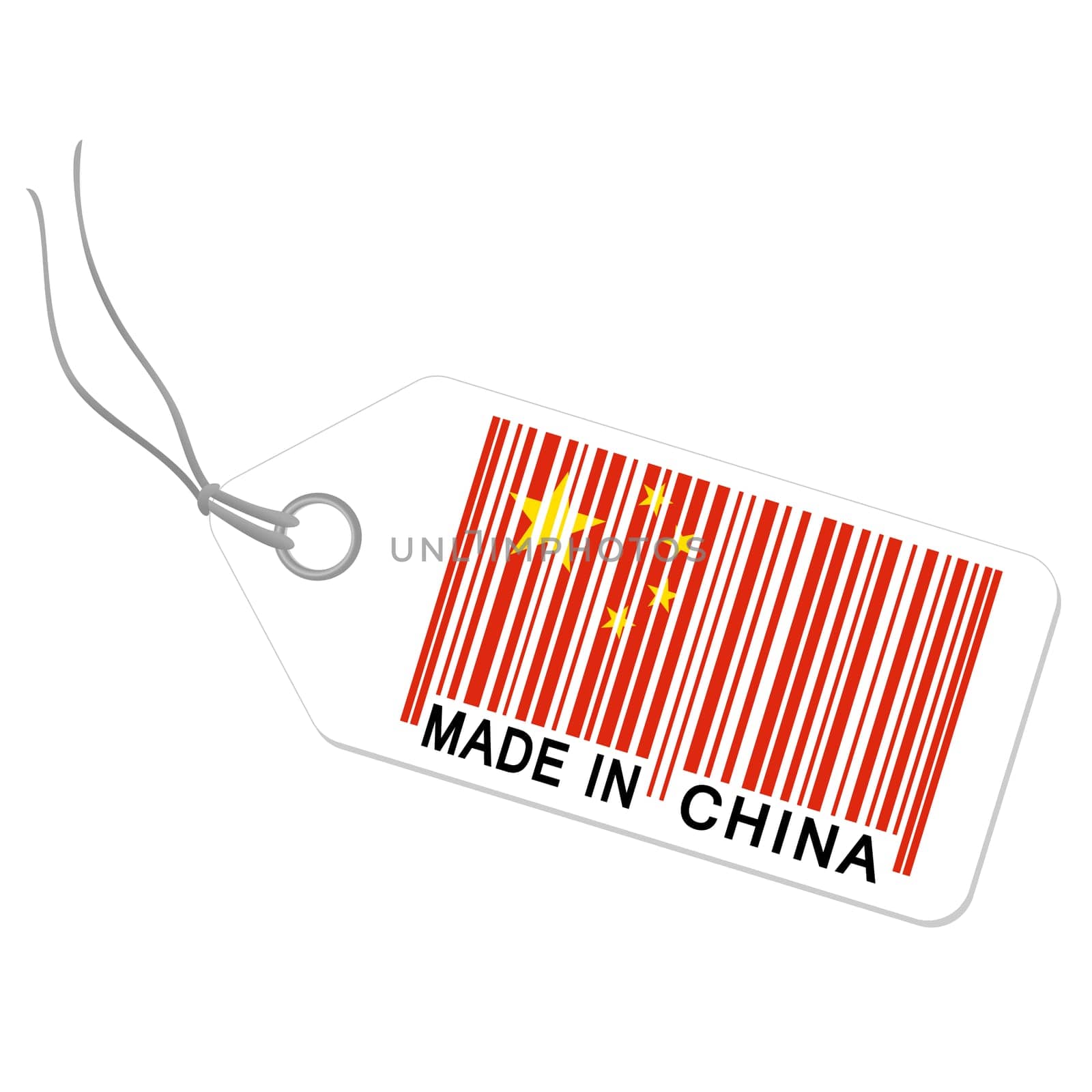 Pendant with MADE IN CHINA