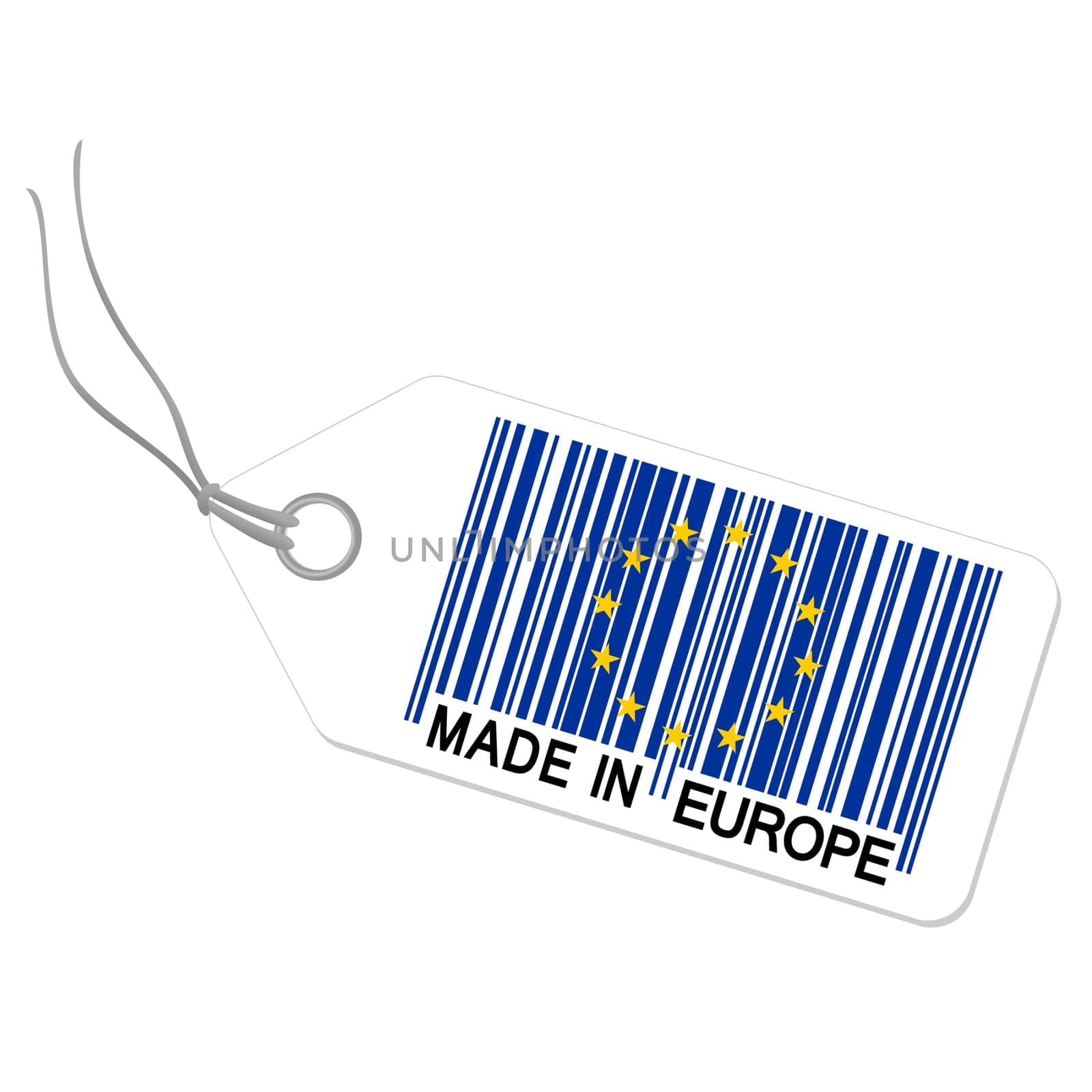 Pendant with MADE IN EUROPE