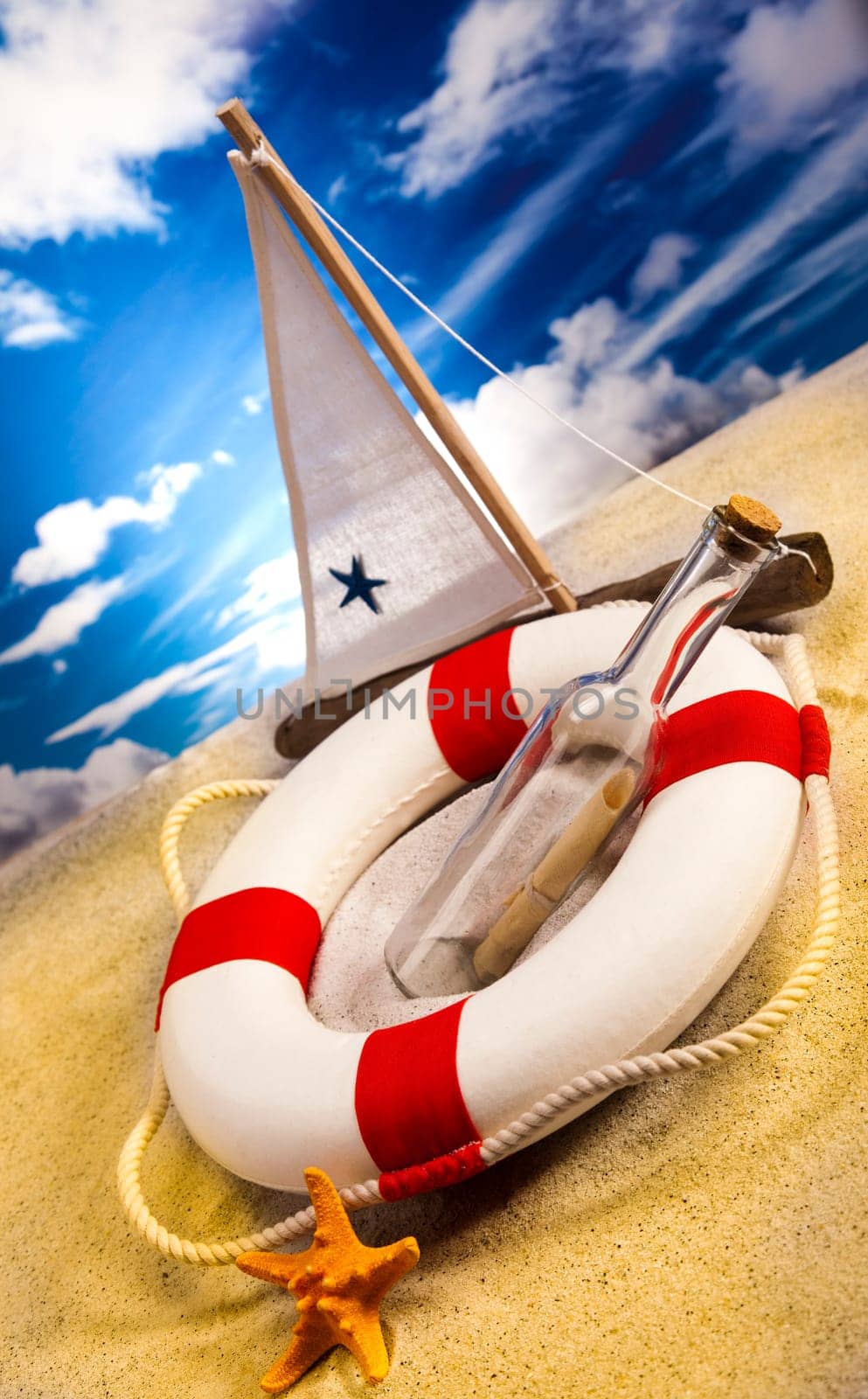 Summer Beach Background