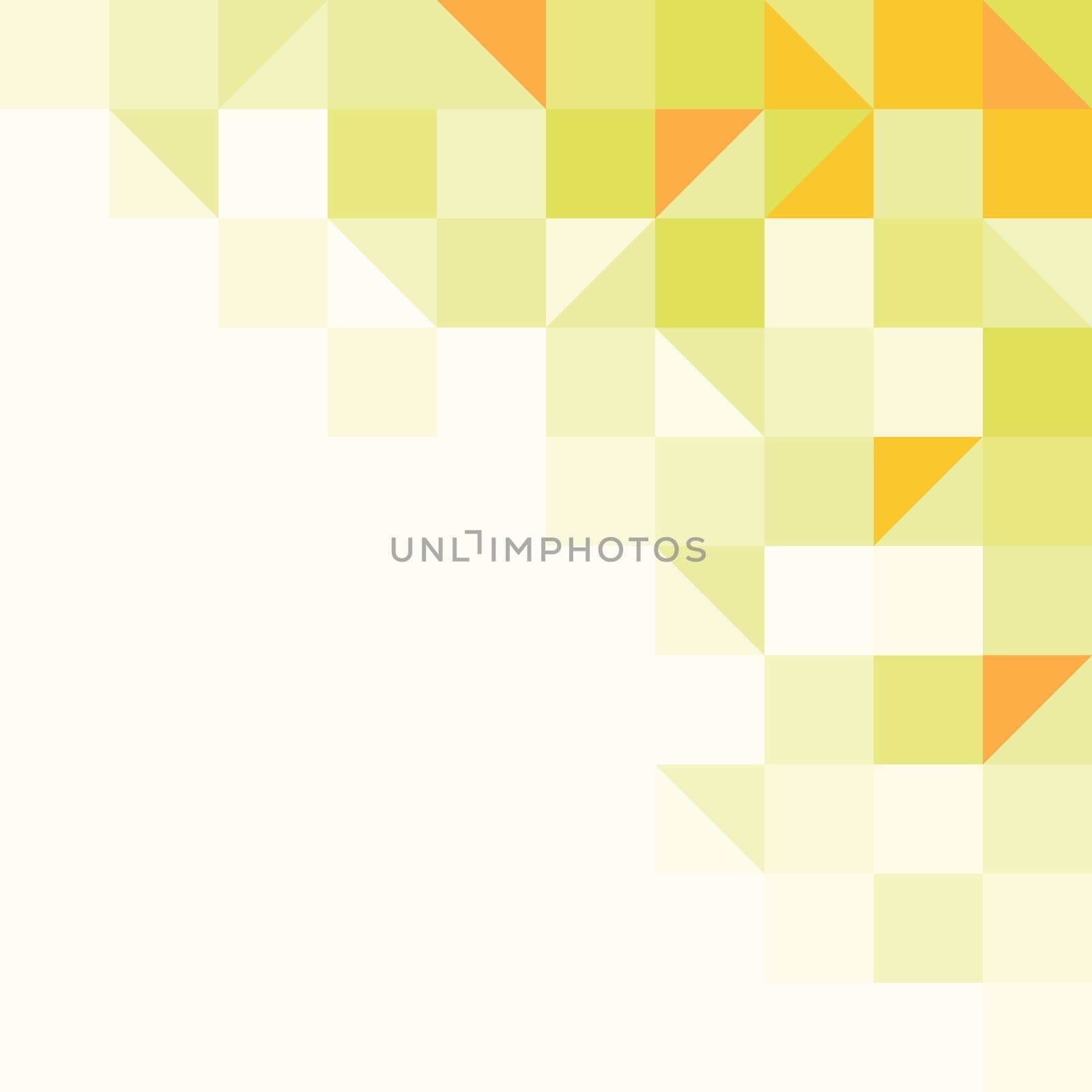Background structure from geometric shapes in one tone