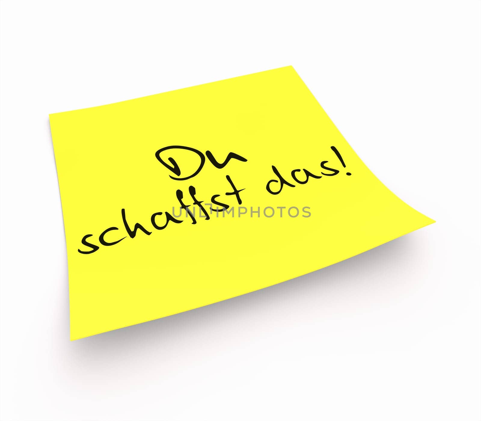 Sticky notes - you can do it!