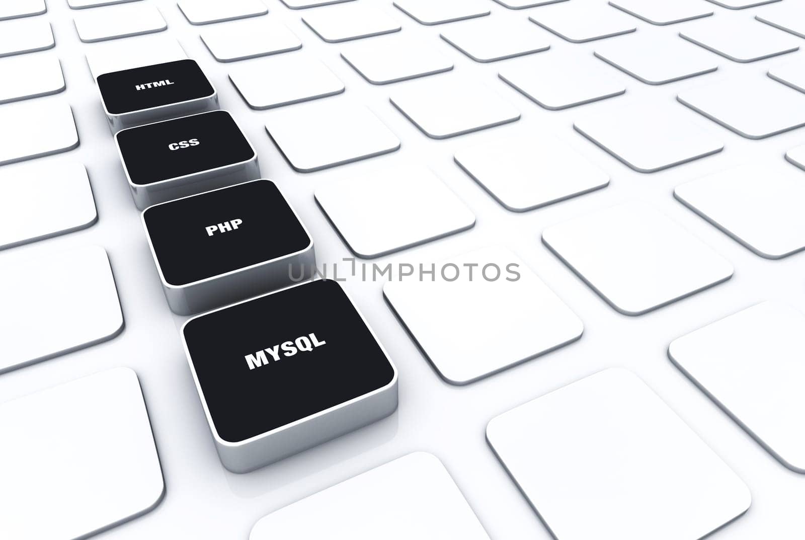 3D Pads Black - HTML CSS PHP MYSQL 6