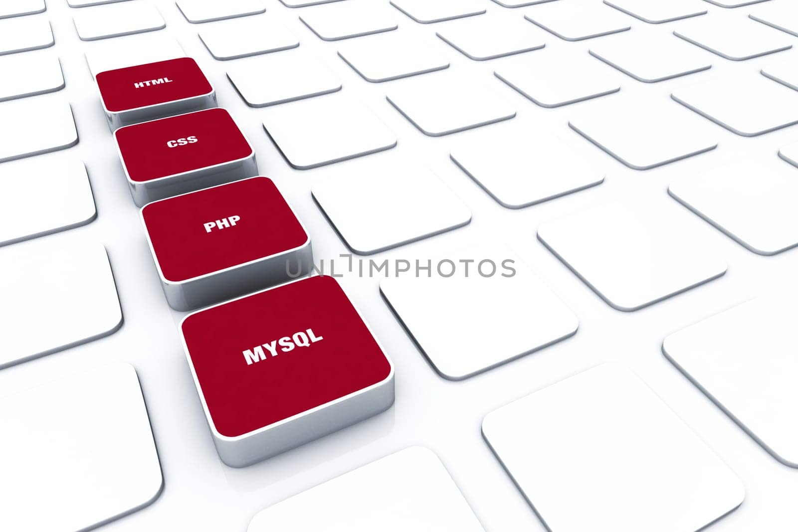 3D Pads Red - HTML CSS PHP MYSQL 4