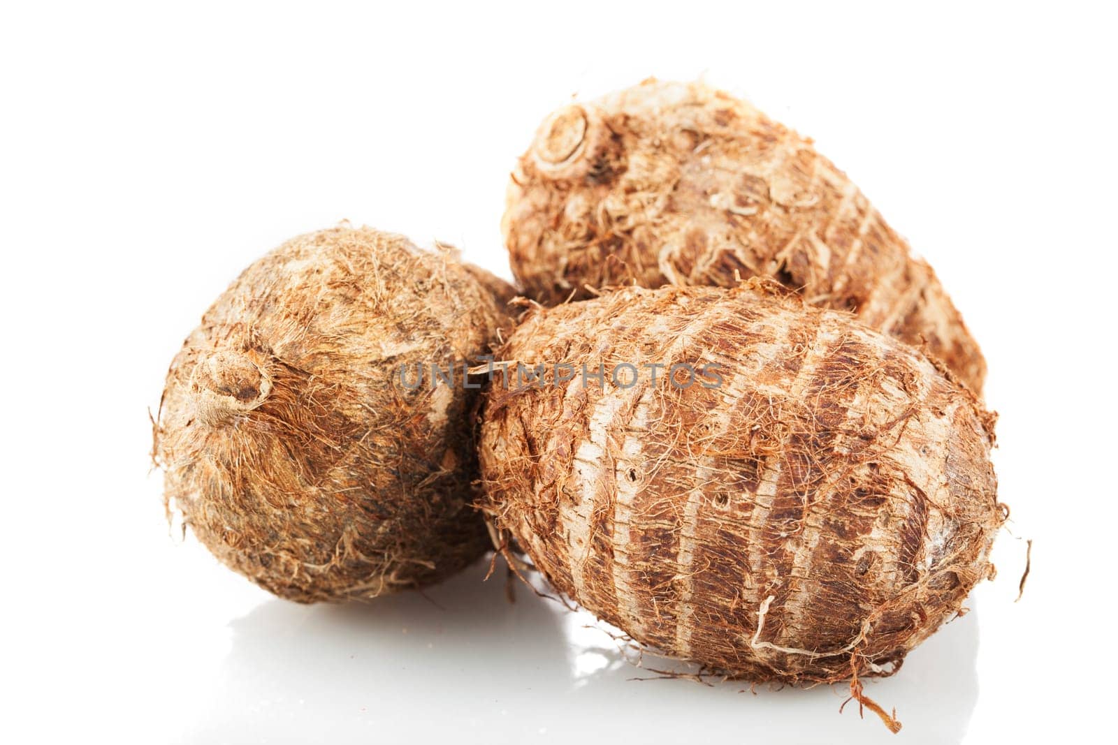 Eddoes vegetable thougth to have been developed in China and/or Japan.  Similar to the Taro