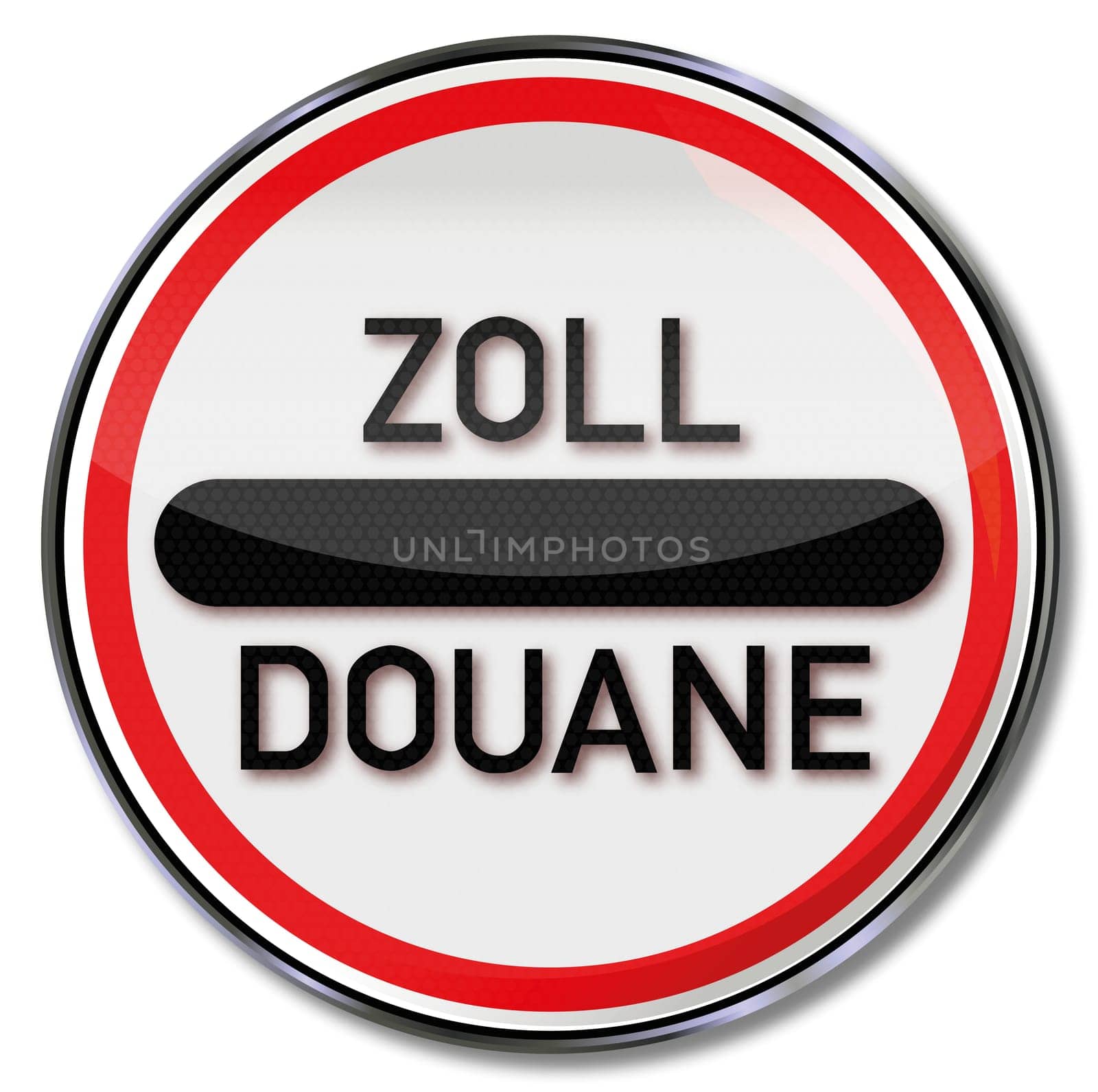 Shield Customs Douane