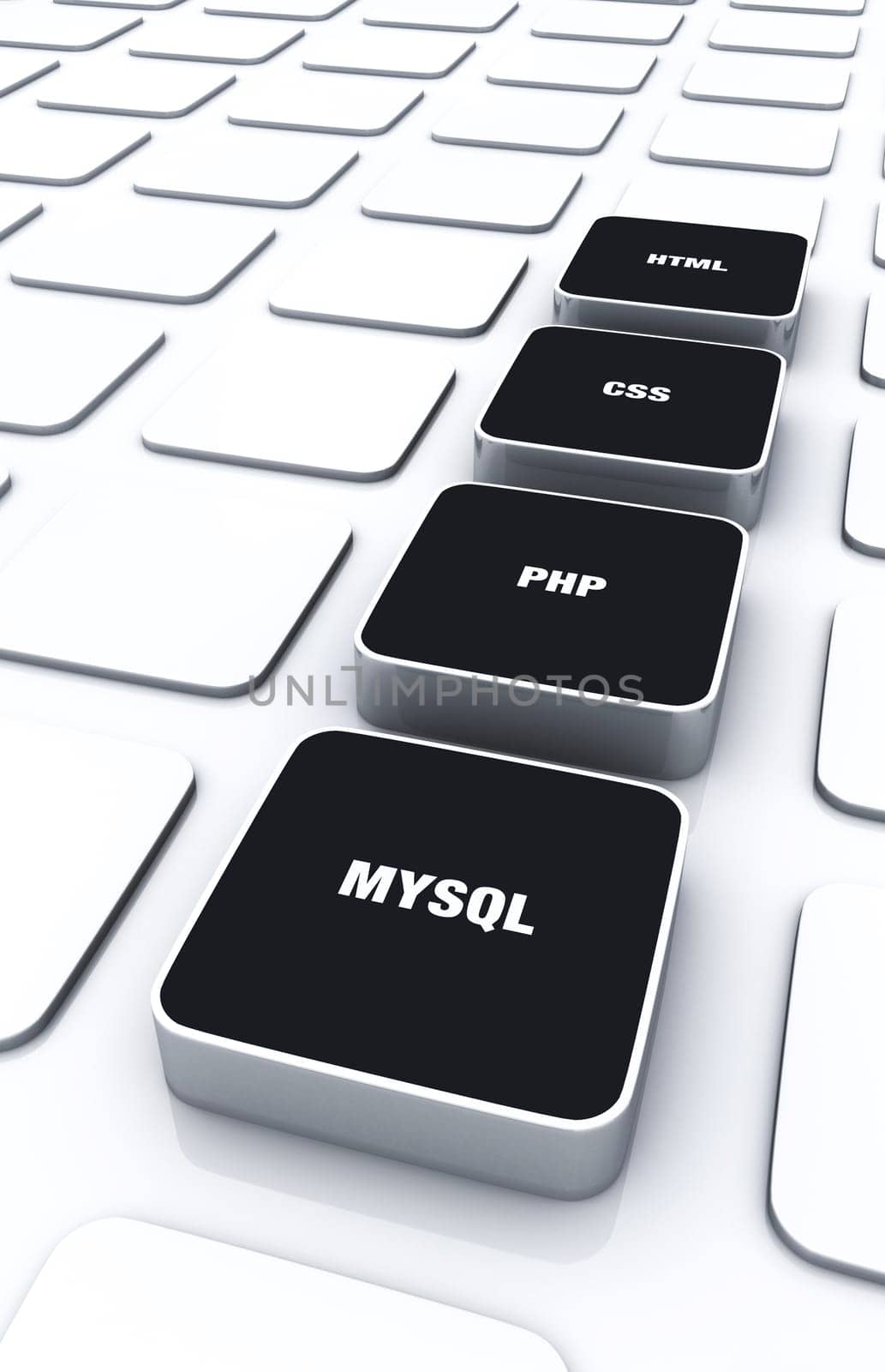 3D Pads Black - HTML CSS PHP MYSQL 9