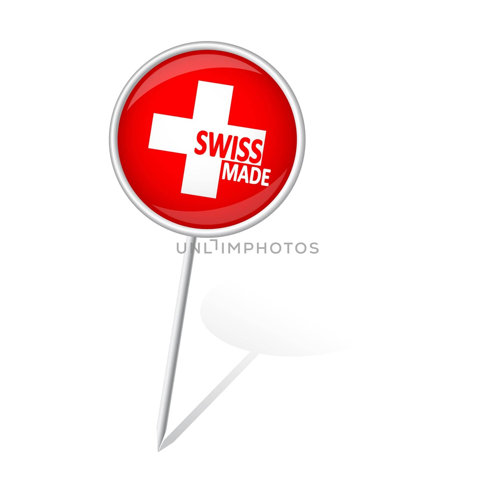 Round Pin - SWISS MADE