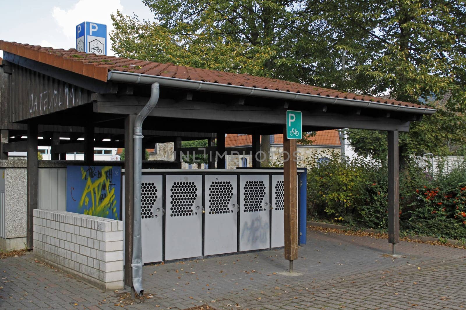 Parking for bicycles