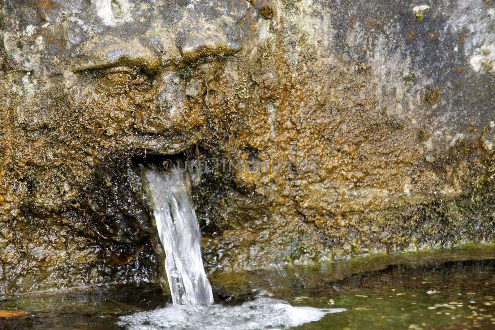 Fountain in the Schieder Castle Park