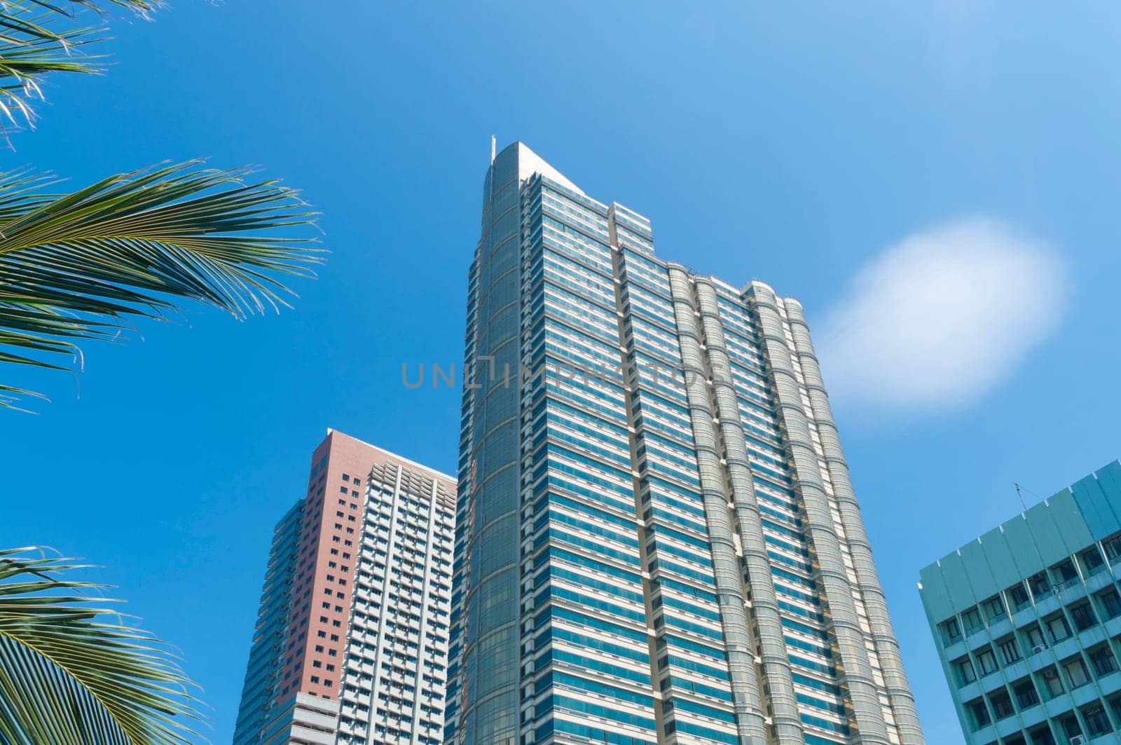 tall residential apartment buildings in Manila, Philippines