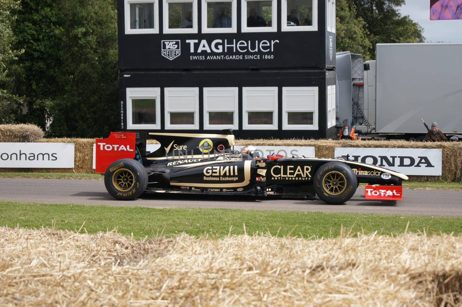 30th June 2012 at Goodwood Festival of Speed, West Sussex, England 2011 Lotus Re