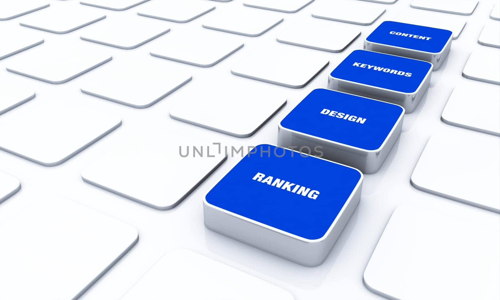 3D Pads Blue - Keywords Design Content Ranking 5