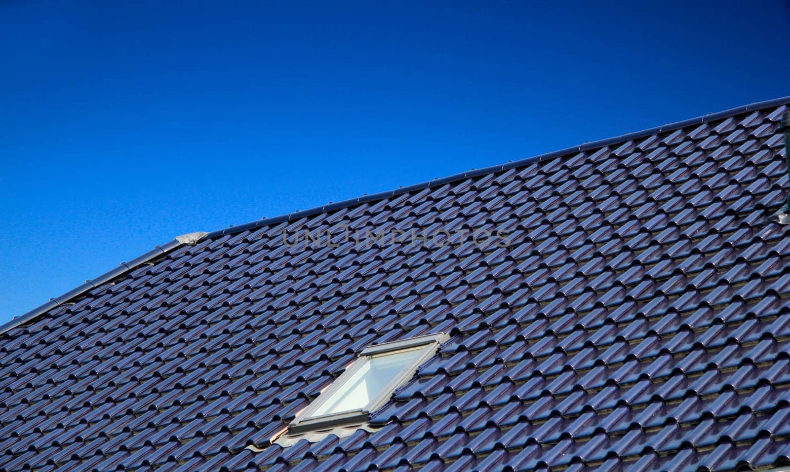The Blue Roof with Window