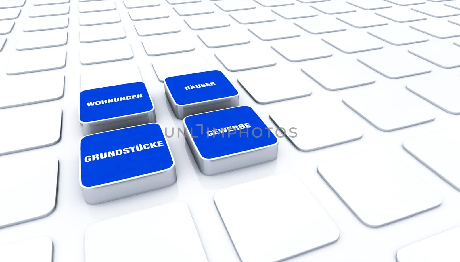 3D Pads Blue - Houses Apartments Plots Commercial 2