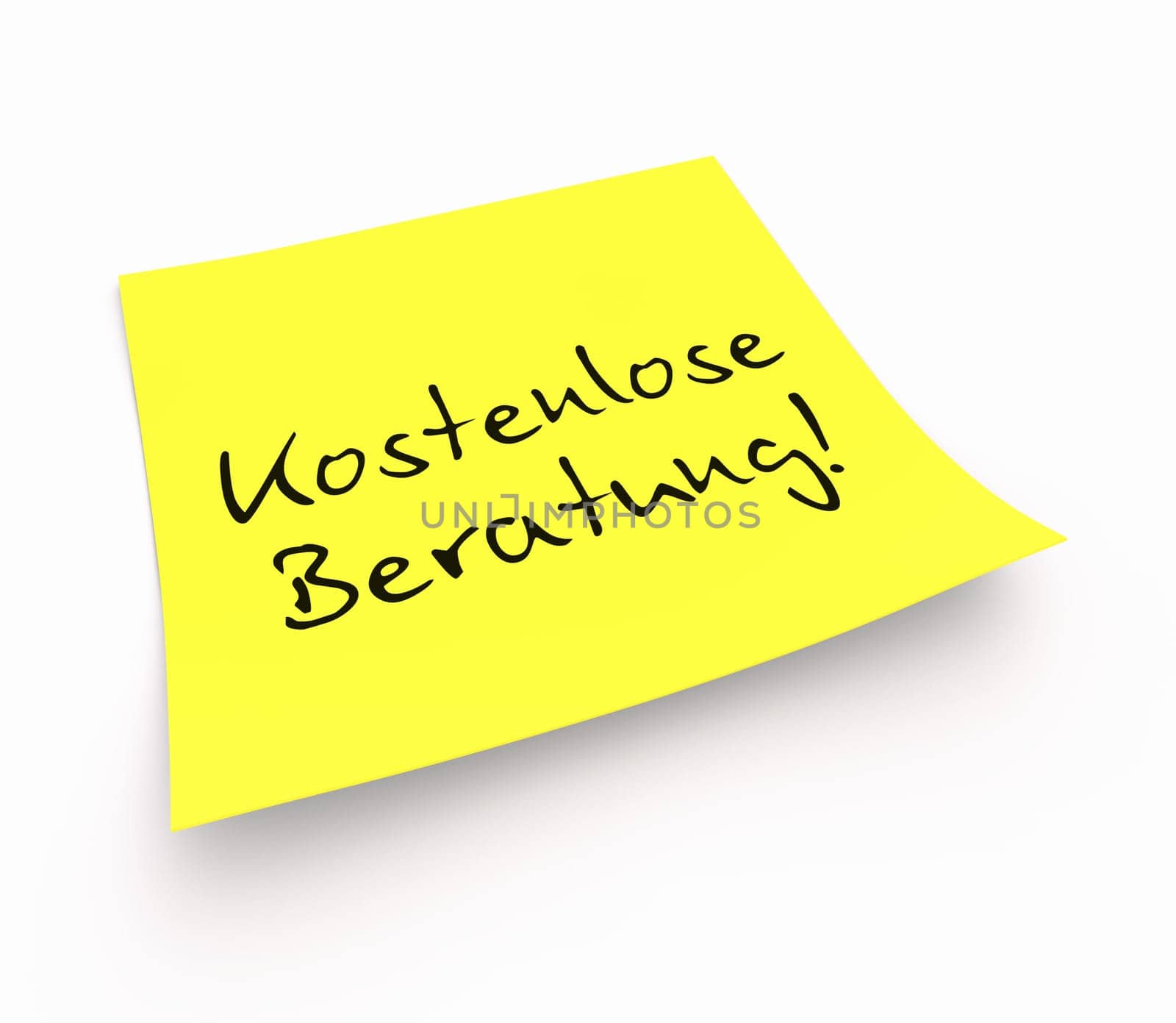 Sticky notes - Free consultation!