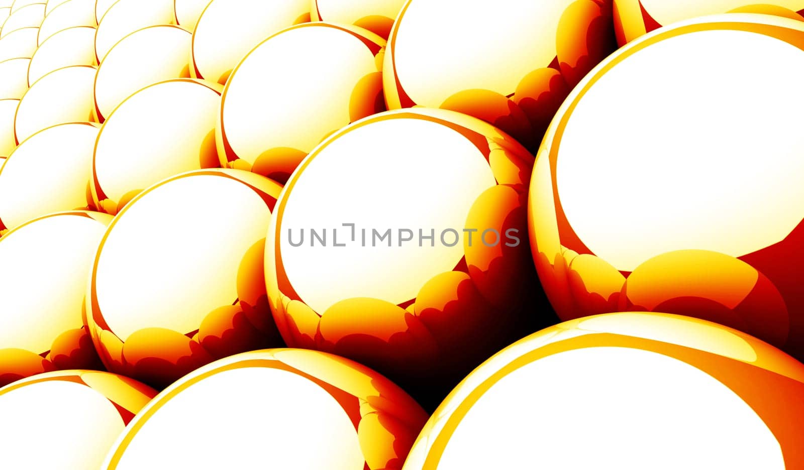 Ball Matrix Background - Orange Red White 08
