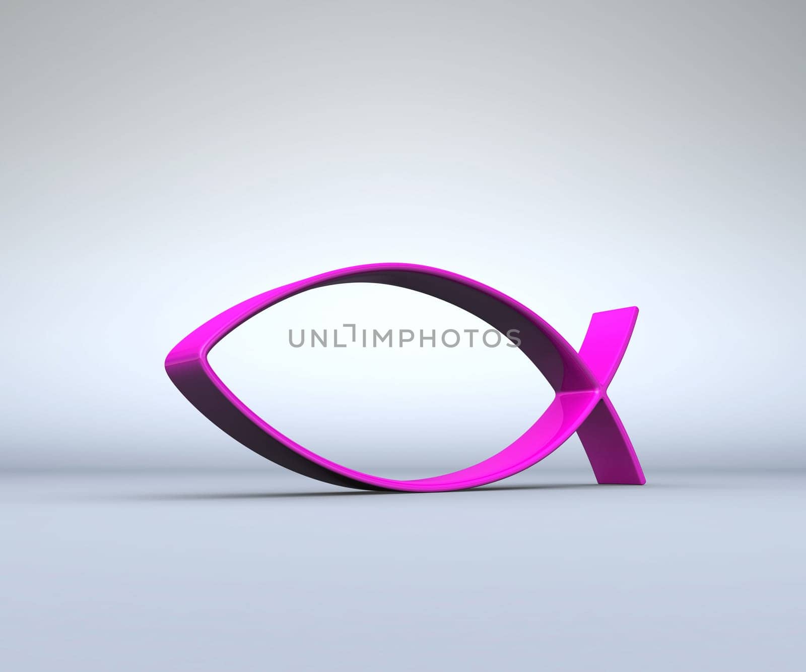 3D ICHTHYS Pink on Grey 02