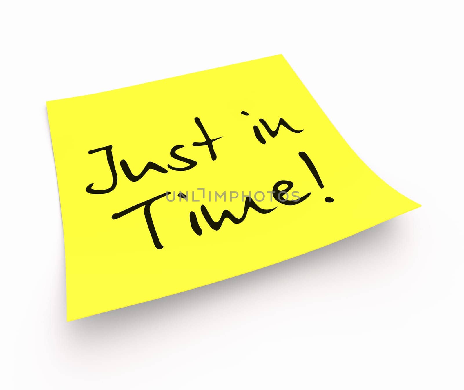 Notes - Just in Time!