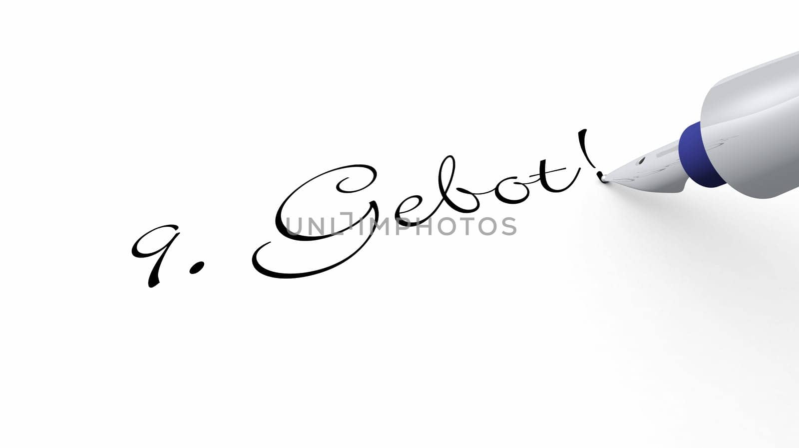 Pen Concept - 9th Commandment!