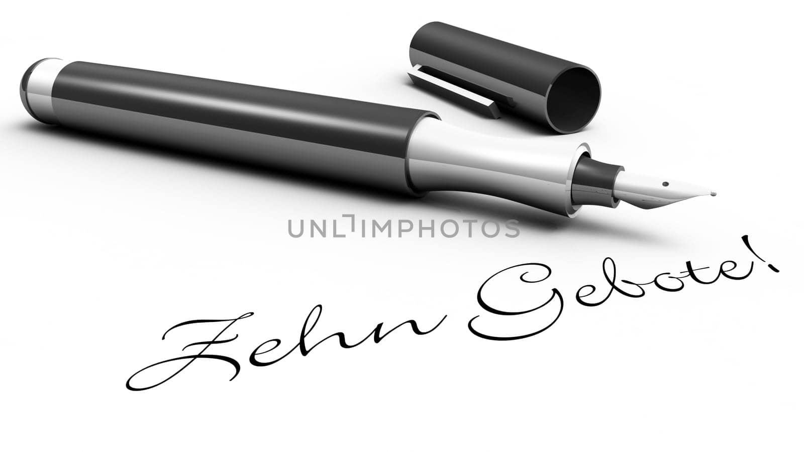 Ten Commandments - Pen Concept