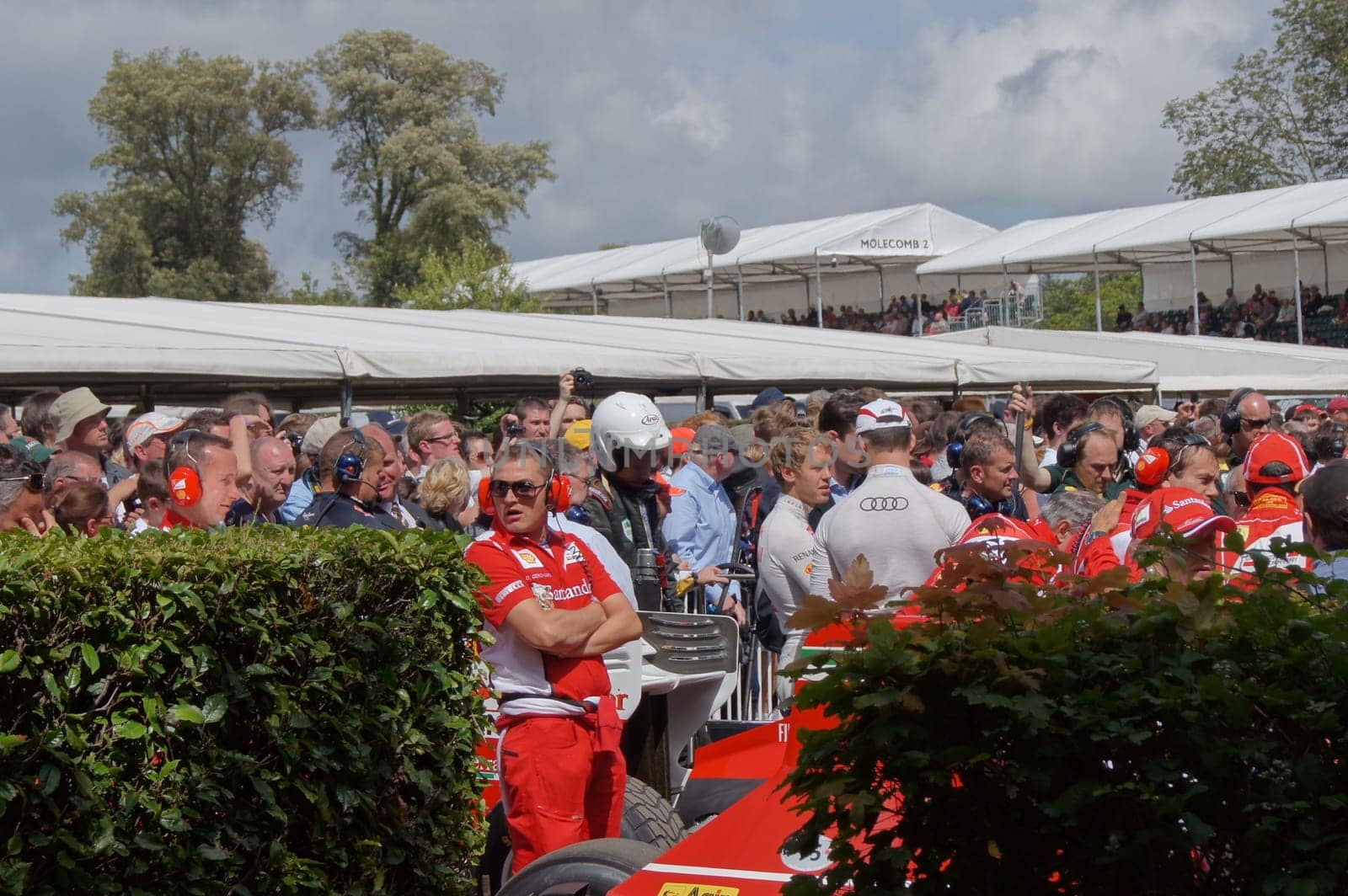 30th June 2012 at Goodwood Festival of Speed, West Sussex, England. F1 champion