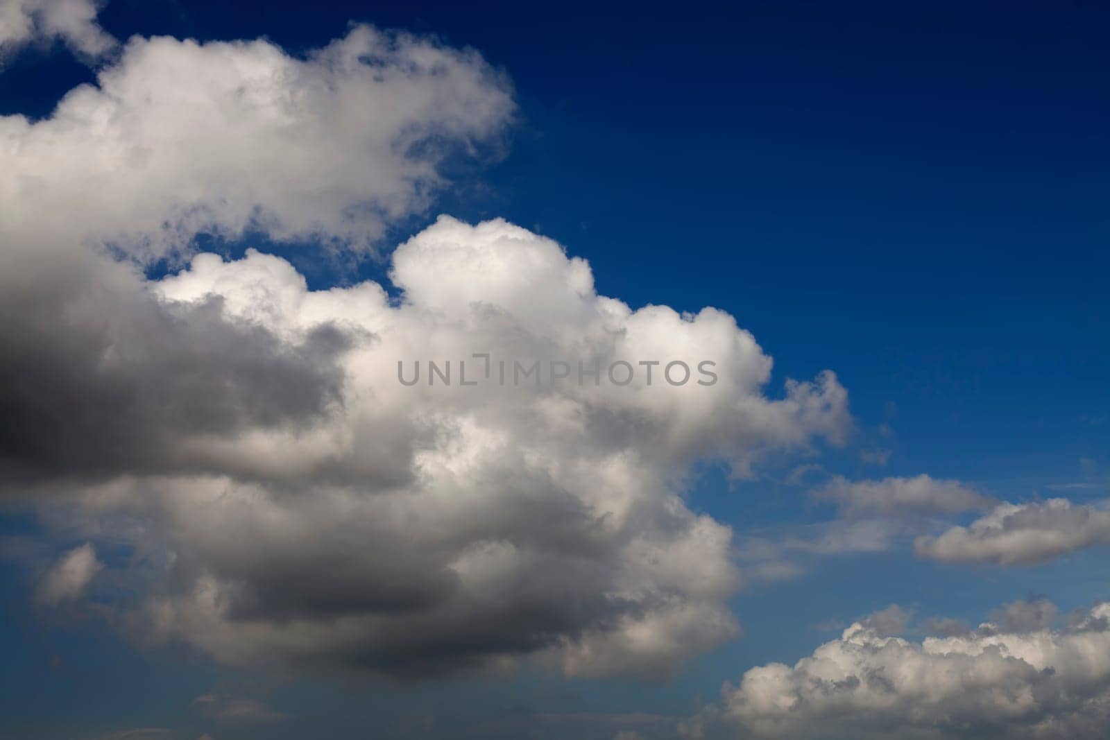 Blue sky with cloud