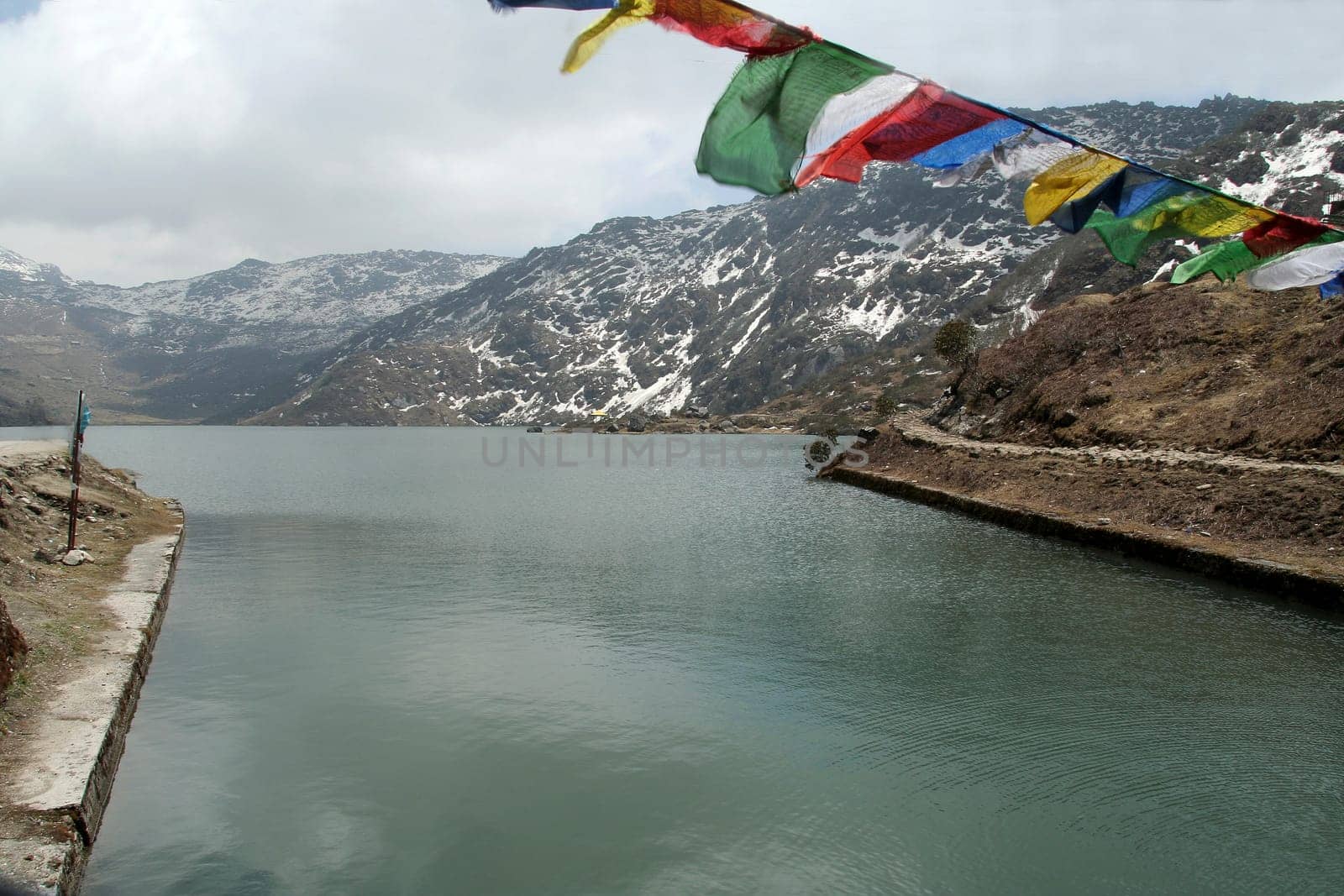 Tsomgo Lake, 12400 feet altitude, Ganktok, Sikkim, India, Asia