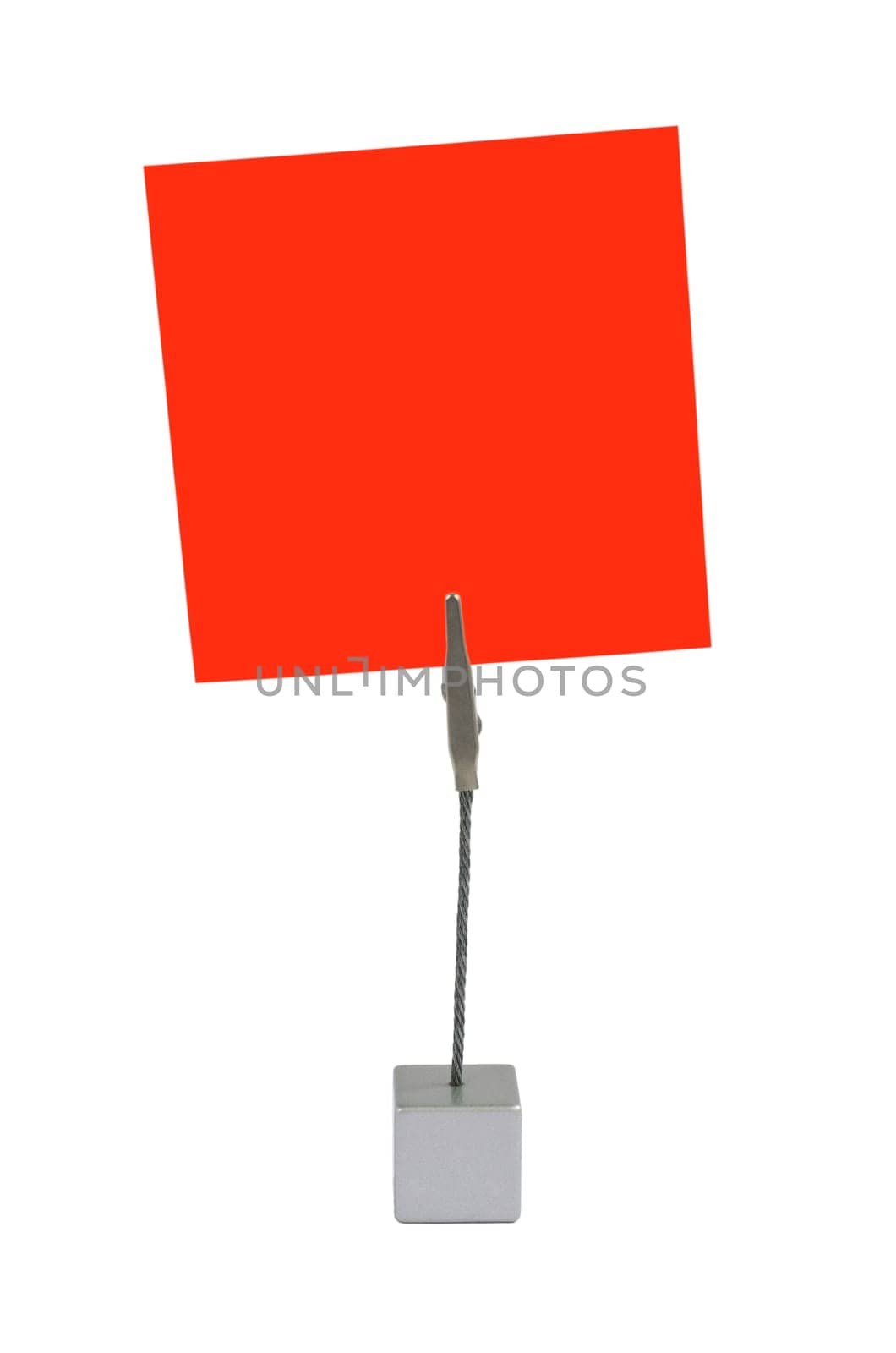 Blank notepad and note holder
