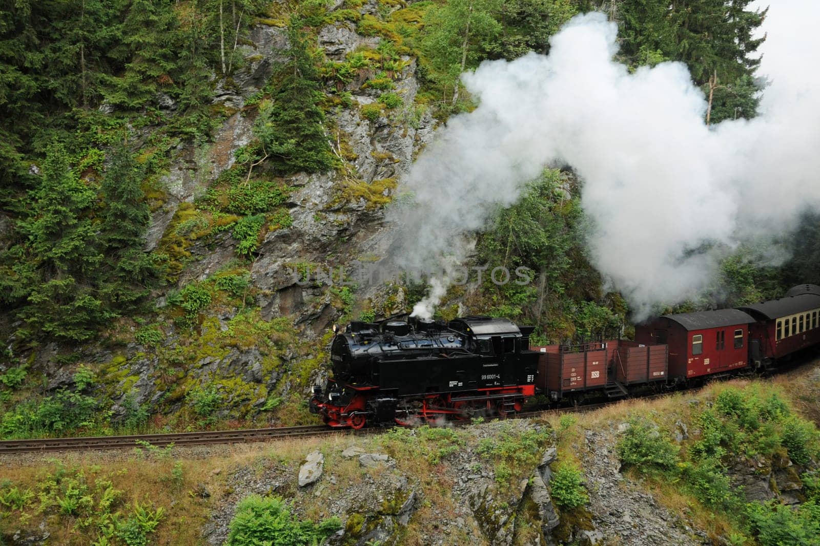 Harz narrow-gauge railway runs to Harzgerode
