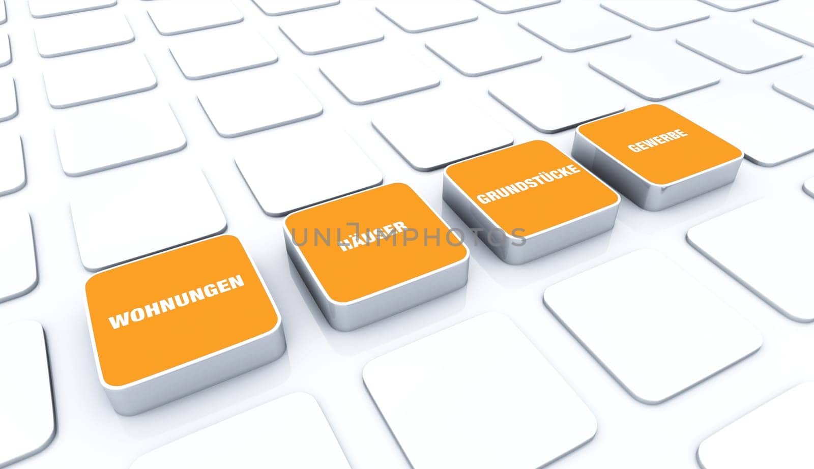 3D Pads Orange - Houses Apartments Plots Commercial 1