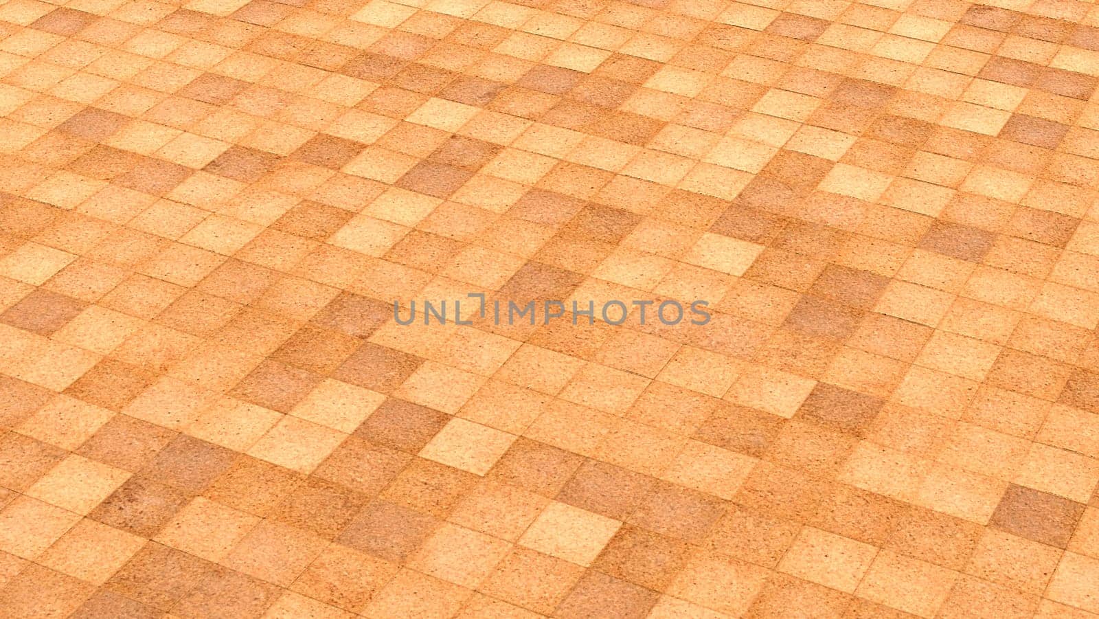 Background - Abstract Floor Tiles Brown
