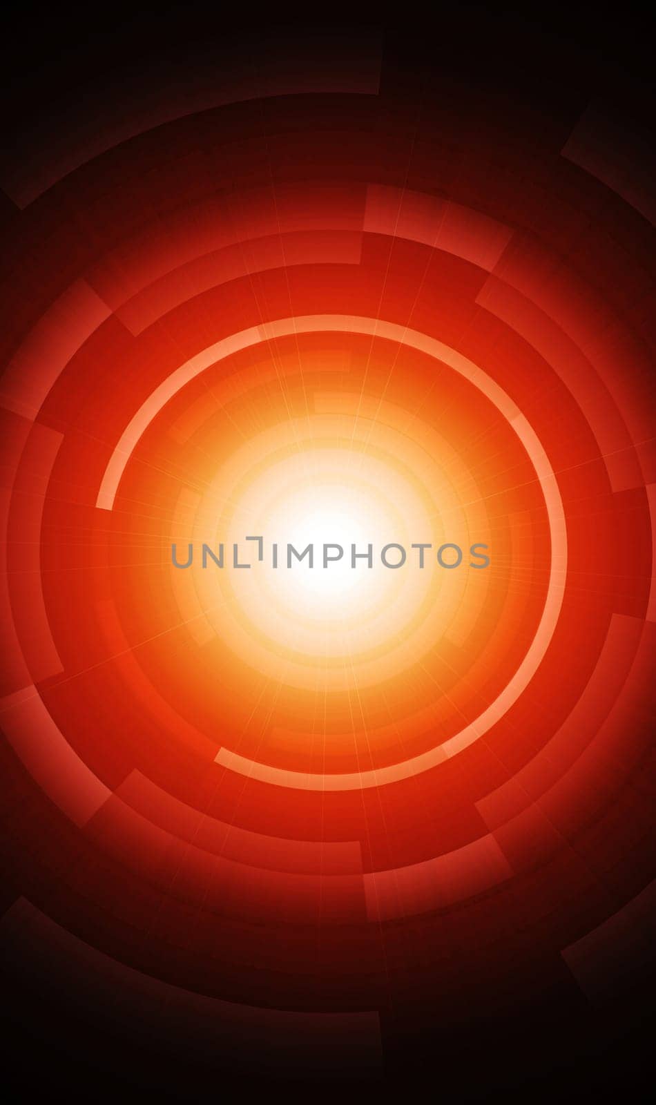 Hot Light Center Background - vertical