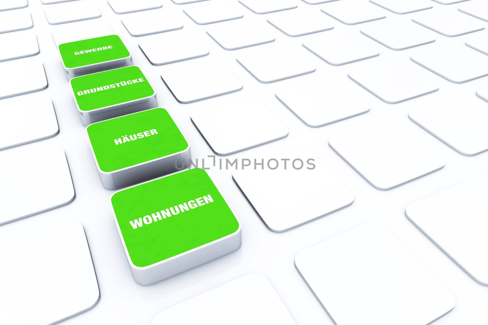 3D Pads Green - Houses Apartments Plots Commercial 3