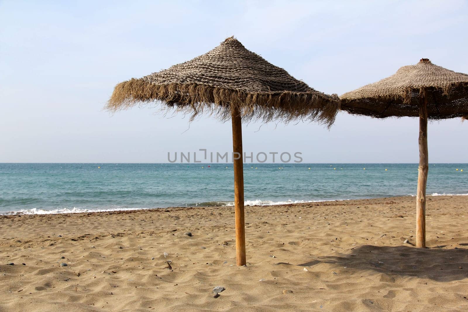 Umbrellas on the beach
