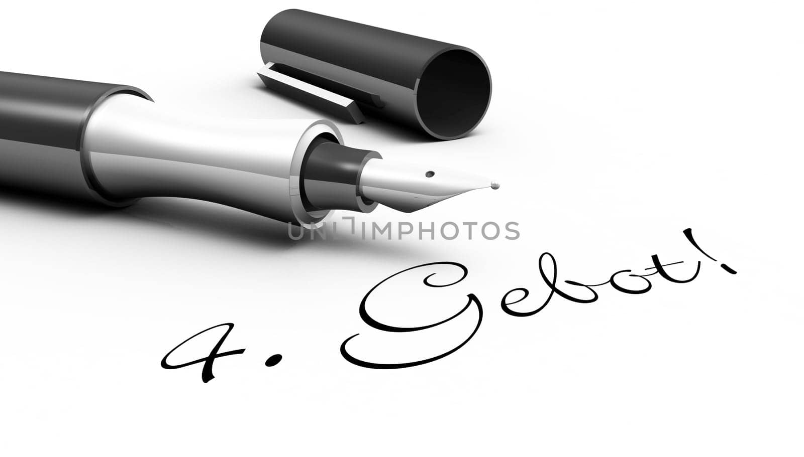 4th Commandment! - Pen concept