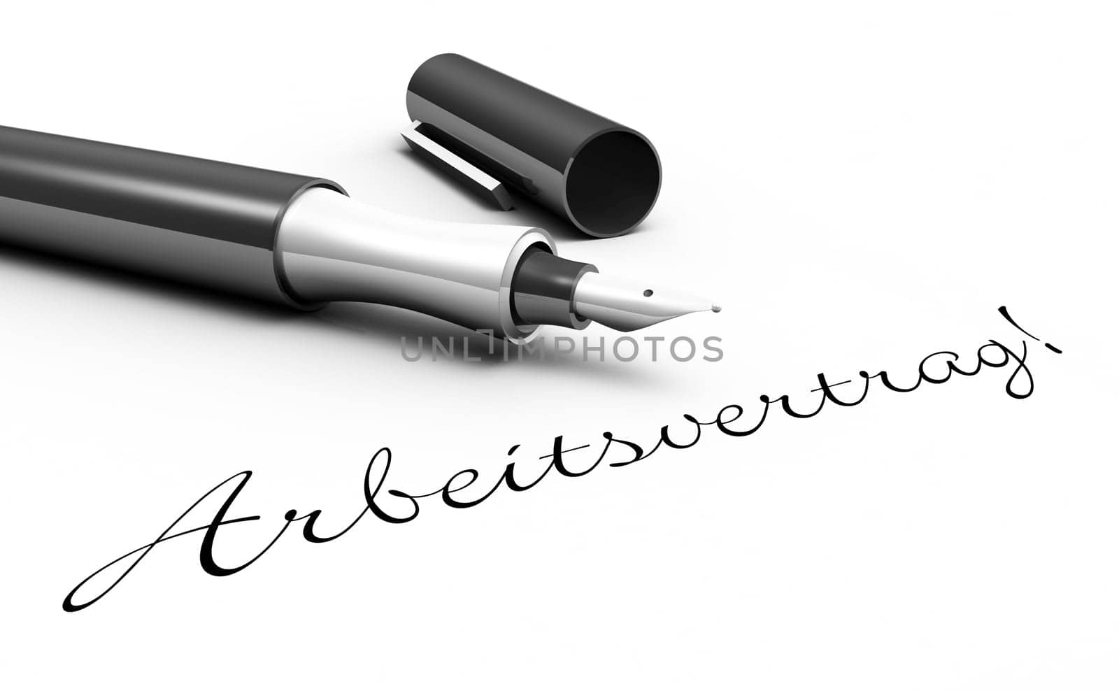 Employment contract! - Pen concept