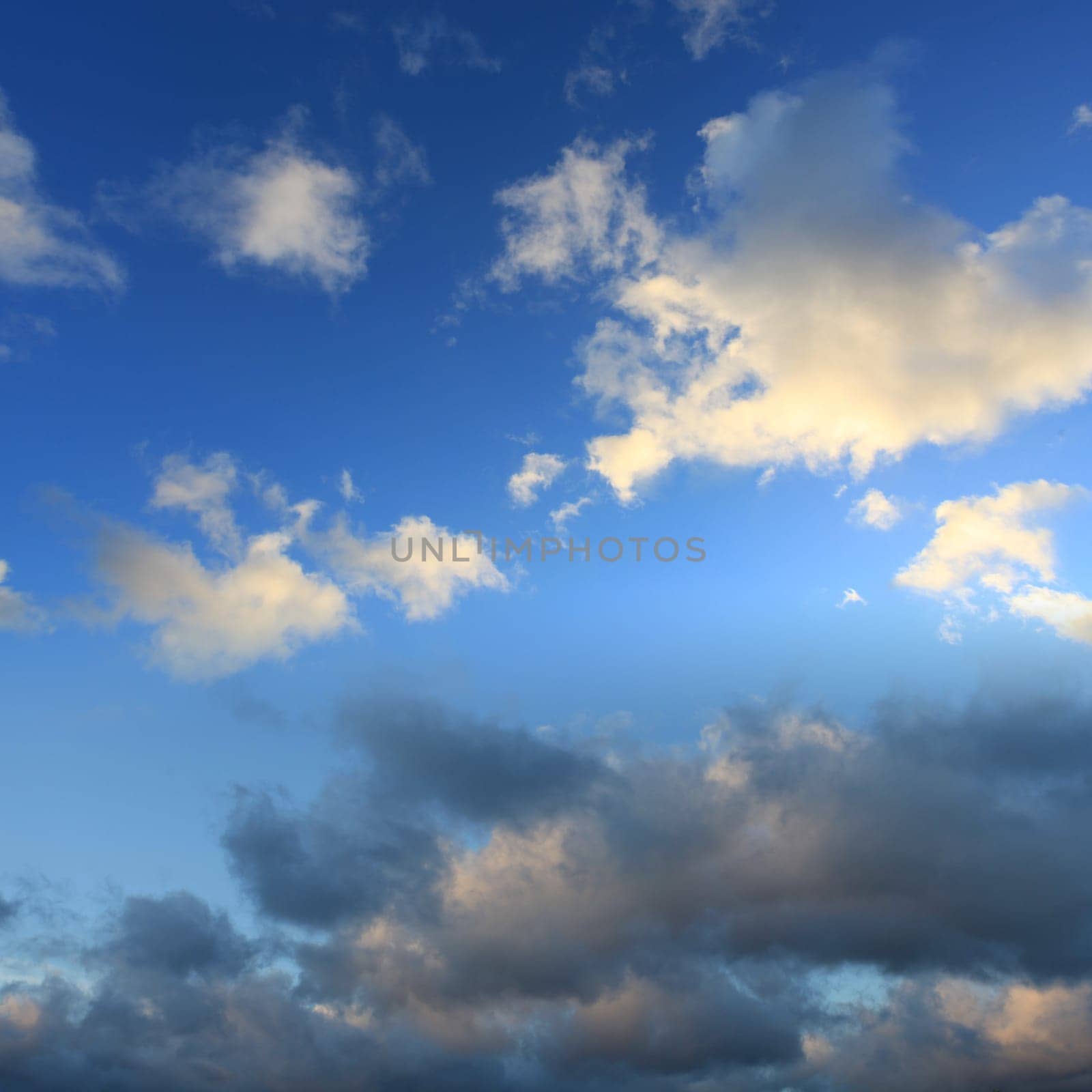 Blue sky with cloud for adv or others purpose use