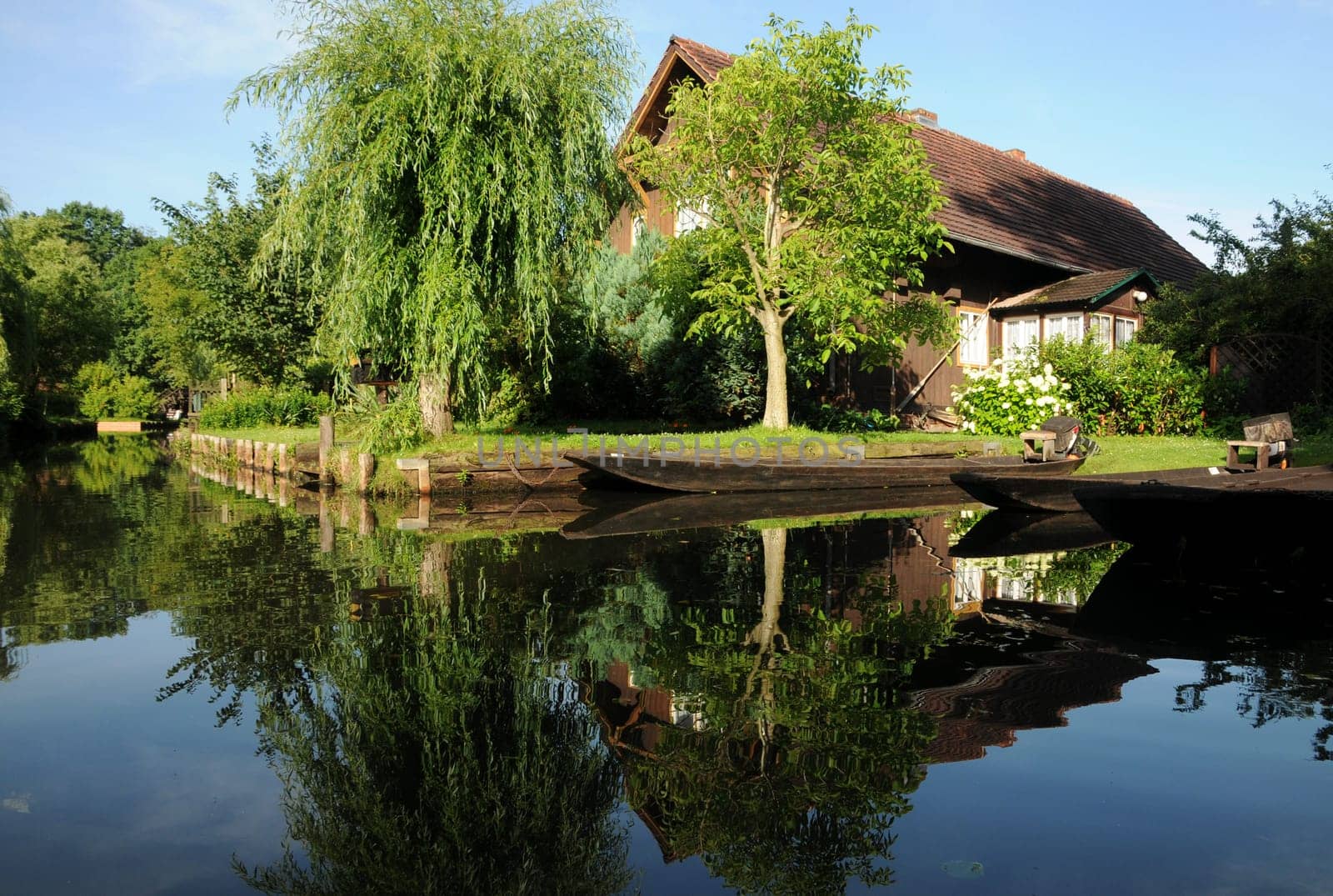 Spreewal idyll near Lehde