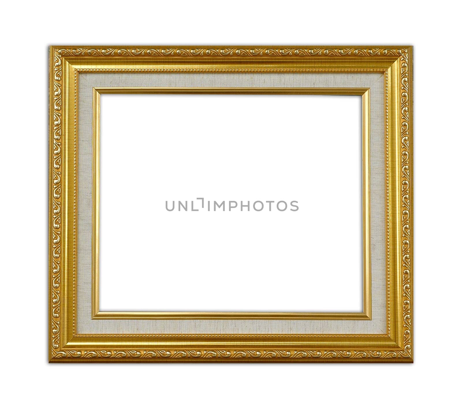 wooden frame isolated