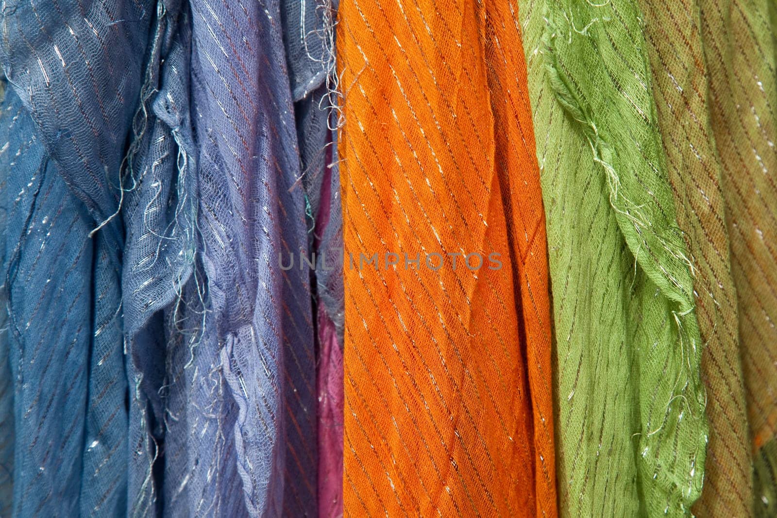 colorful scarves