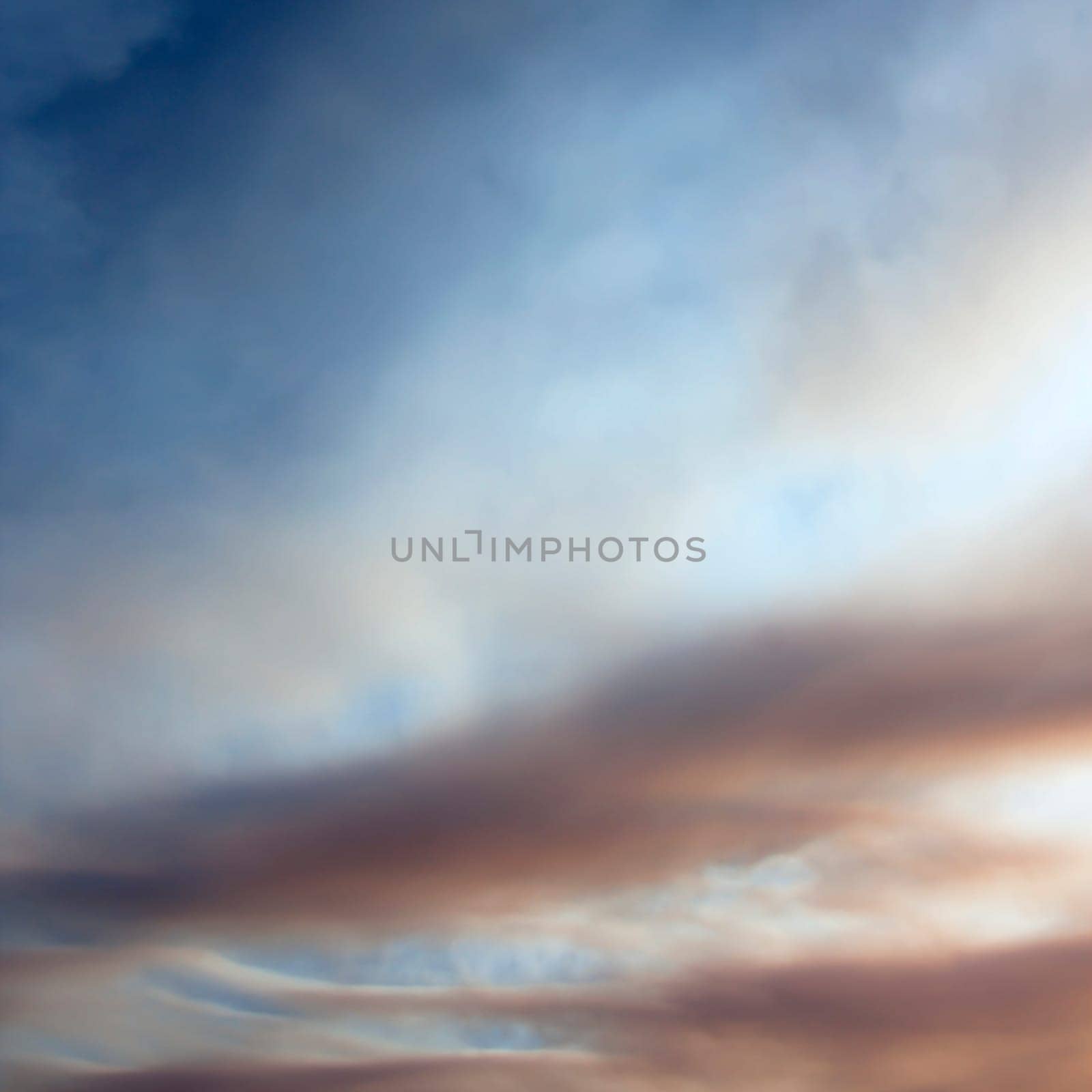 Background of sky with copy space