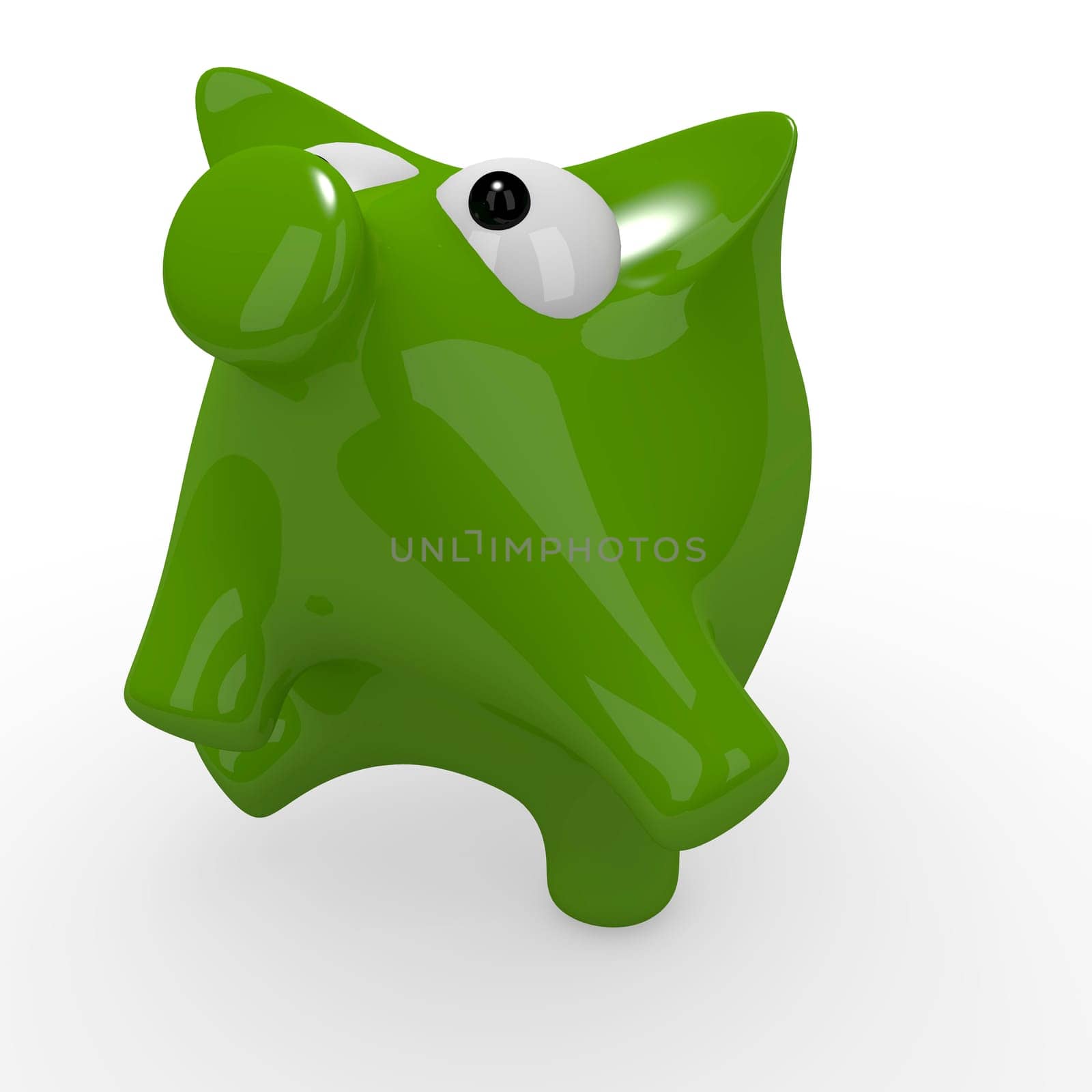 Dancing piggy bank,saving money concept