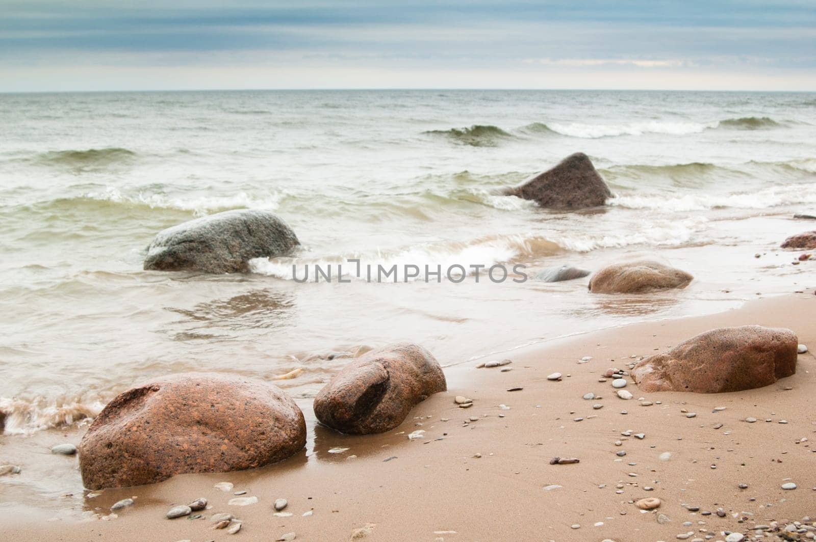 Stones at marine coast