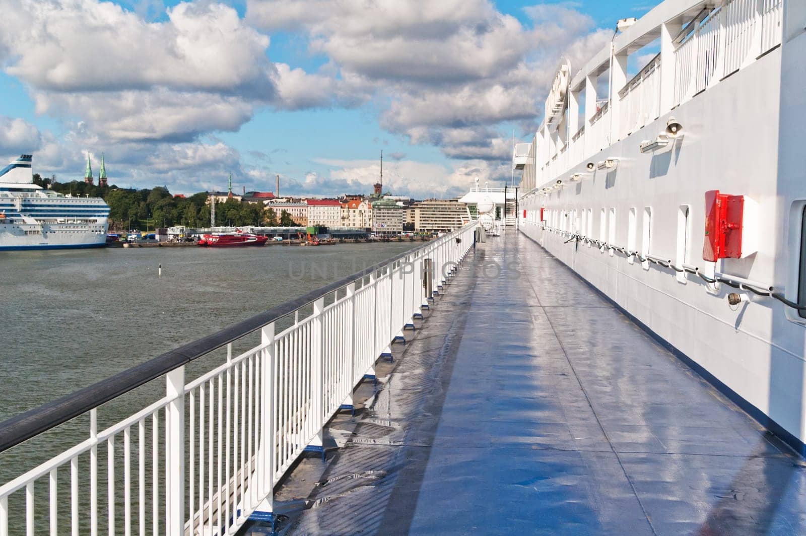 Deck of the ship