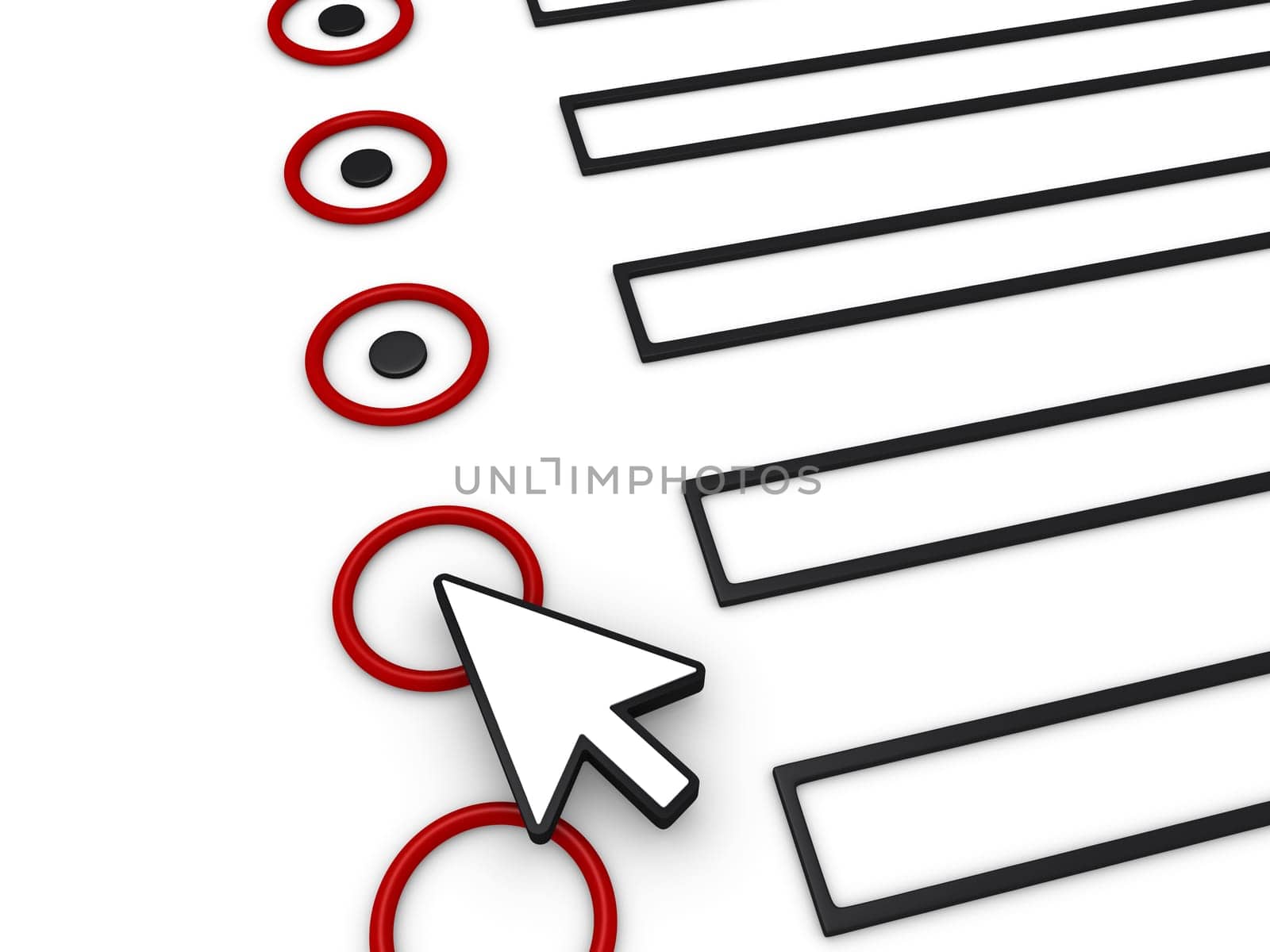 A 3d cursor is on top of a 3d form in order to complete it